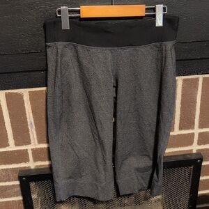 lululemon athletica Gray and Black Athletic Shorts